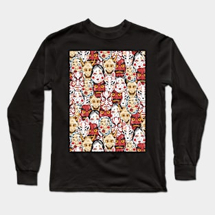 Masks of Japan Long Sleeve T-Shirt